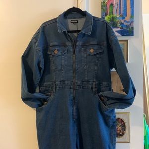 Denim jumpsuit